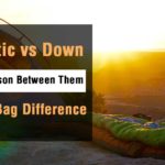 synthetic vs. down sleeping bag