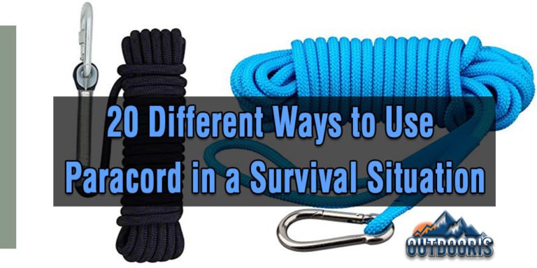20 Different Ways to Use Paracord in a Survival Situation