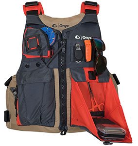 onyx kayak fishing life jacket